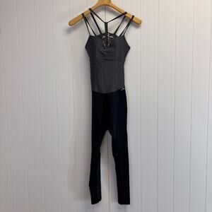 Cajubrasil Women's Athleisure Activewear Unitard Jumpsuit Size M Performance